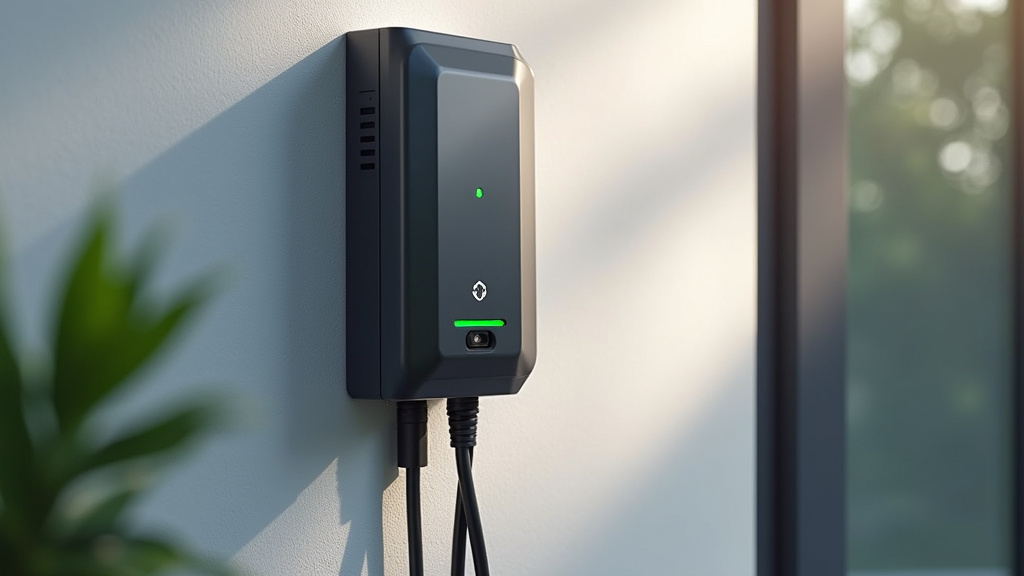 Borne de recharge électrique installée par un professionnel à Jarrie