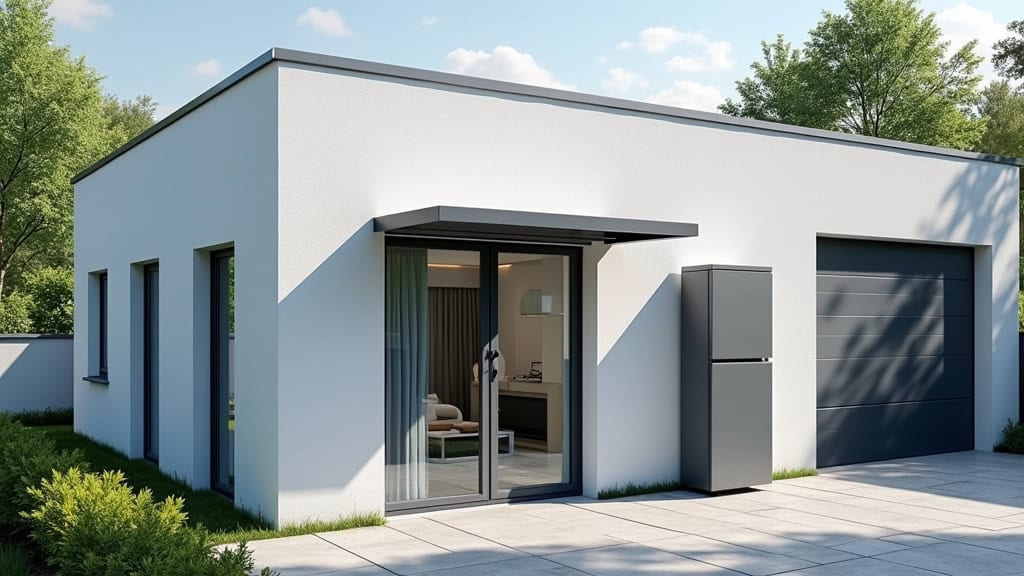 Borne de recharge installée pour une entreprise à Caudrot