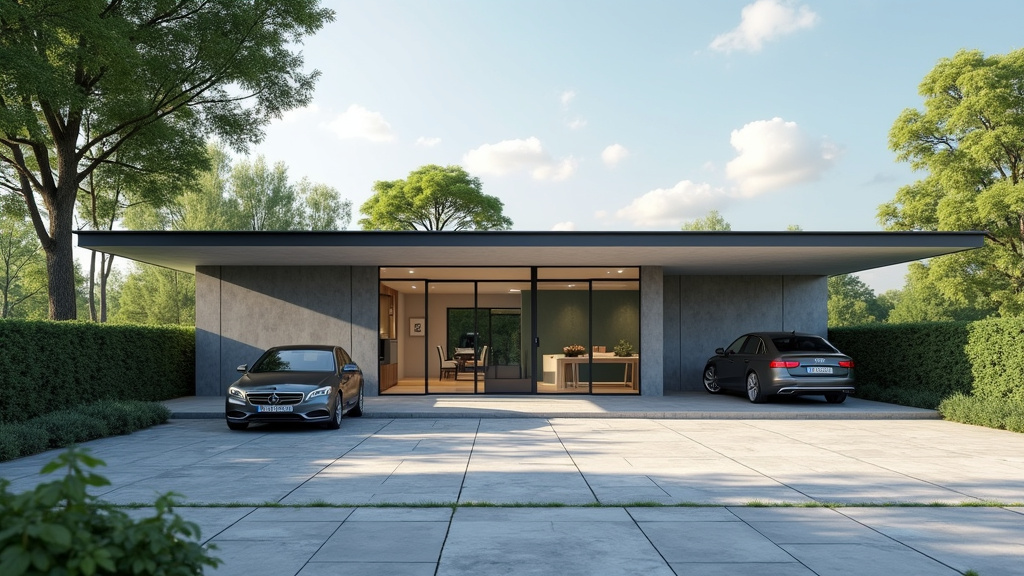 Borne de recharge installée sur un parking d