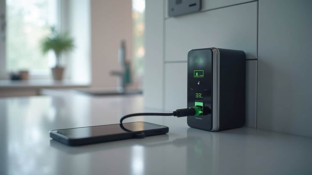 Borne de recharge intelligente connectée à une application mobile à Couzeix