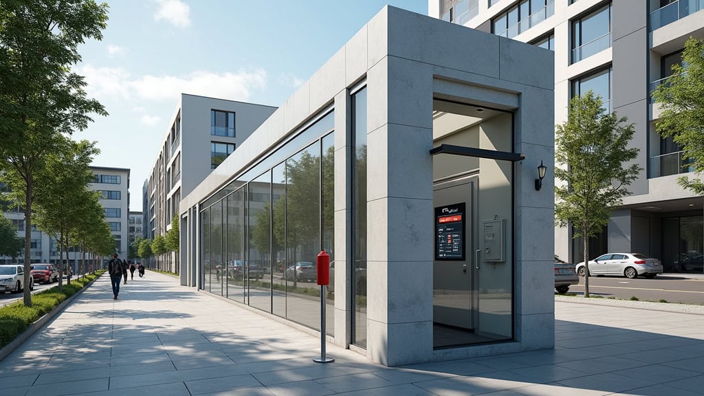 Borne de recharge publique située 500 Rue Malafretoise à Malafretaz