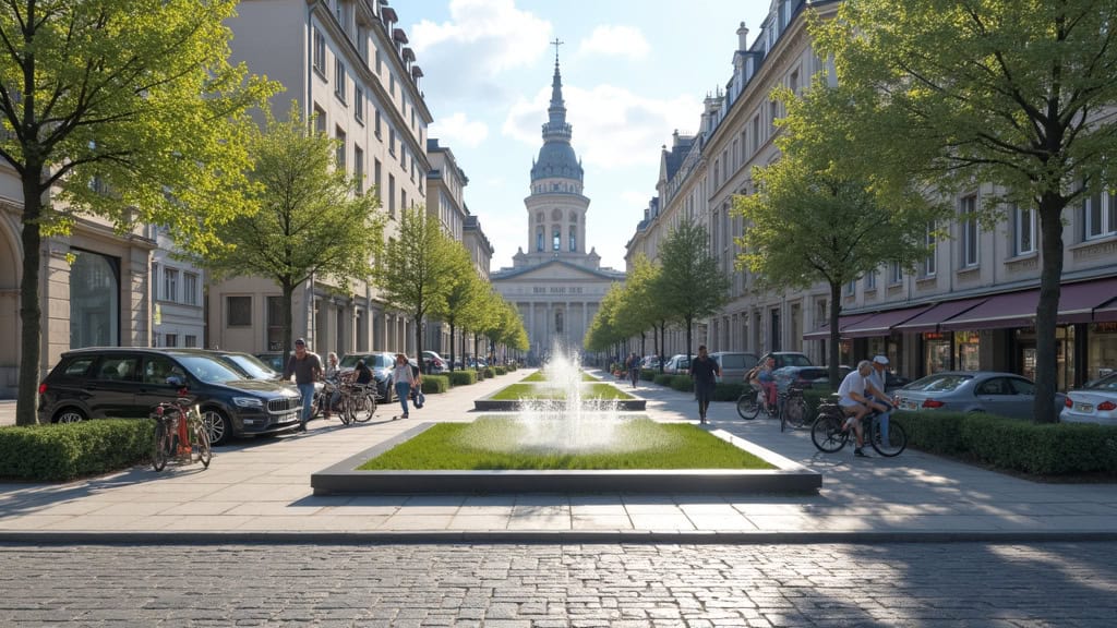 Borne de recharge publique située Rue Parvis Notre Dame à Fournes-en-Weppes