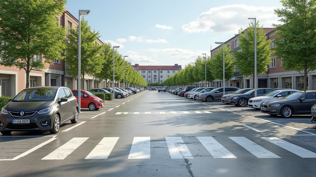 Borne de recharge publique sur le parking de la place du marché à Velleron