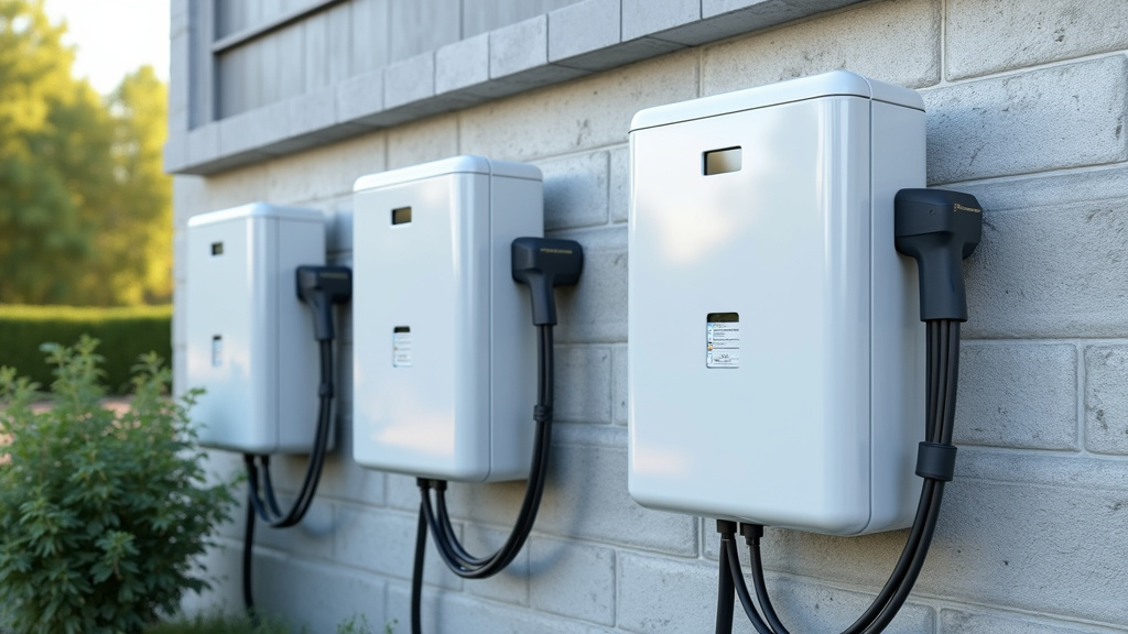 Bornes de recharge électriques installées dans une entreprise à Terre-de-Bancalié