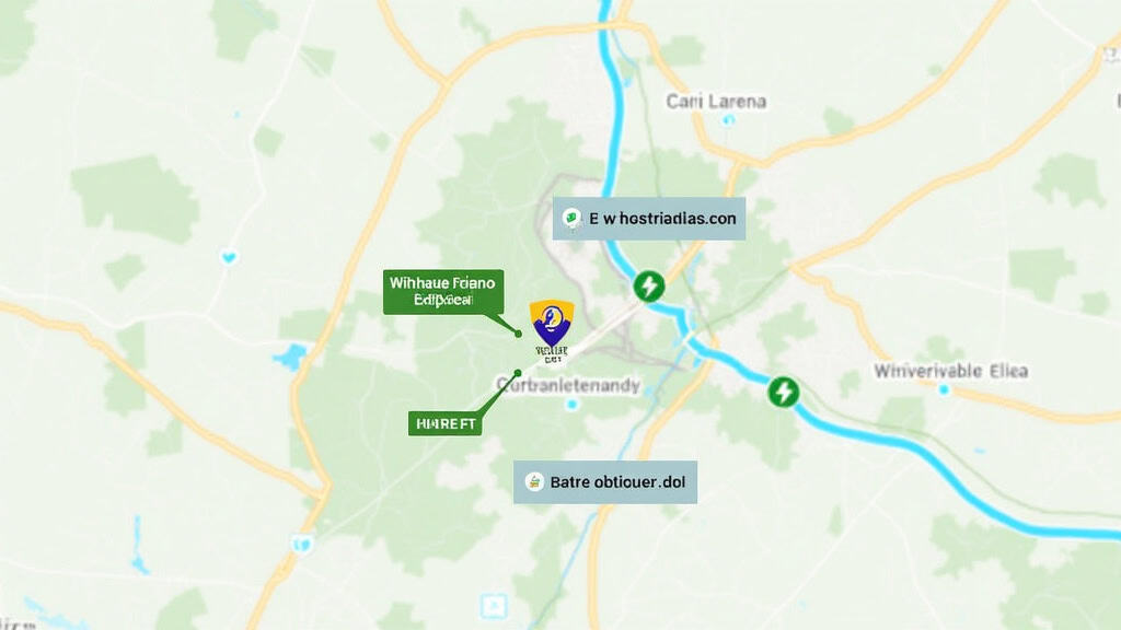 Carte des bornes de recharge publiques à Cour-Cheverny