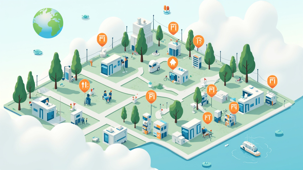 Carte montrant les bornes de recharge publiques situées à Sancé, notamment sur l