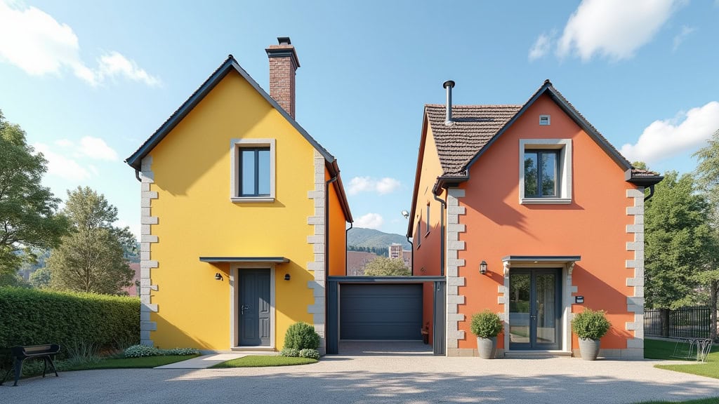 Comparaison entre une borne murale et une borne sur pied à Gasville-Oisème