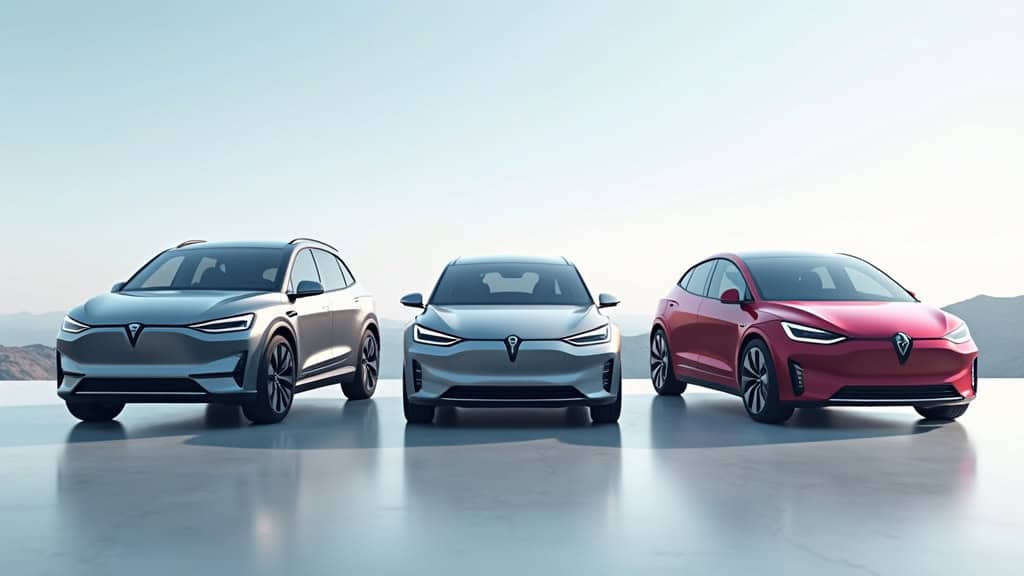 Comparaison visuelle des différents modèles de bornes de recharge pour voitures électriques disponibles en 2025