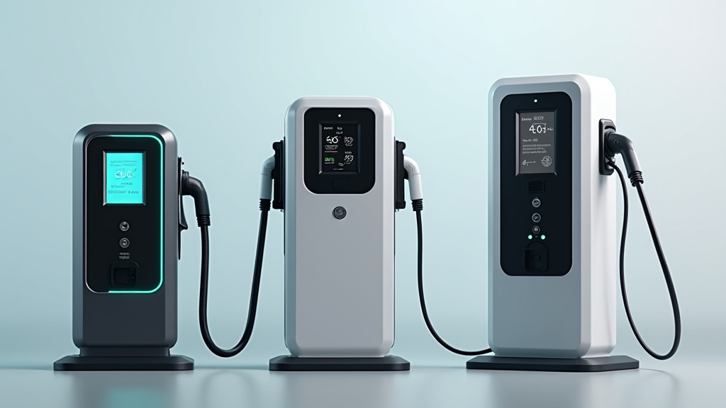 Comparatif entre différents modèles de bornes de recharge pour véhicule électrique