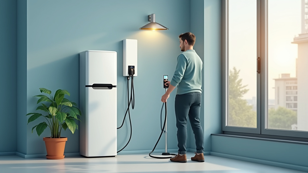 Démonstration du processus d’installation d’une borne de recharge électrique