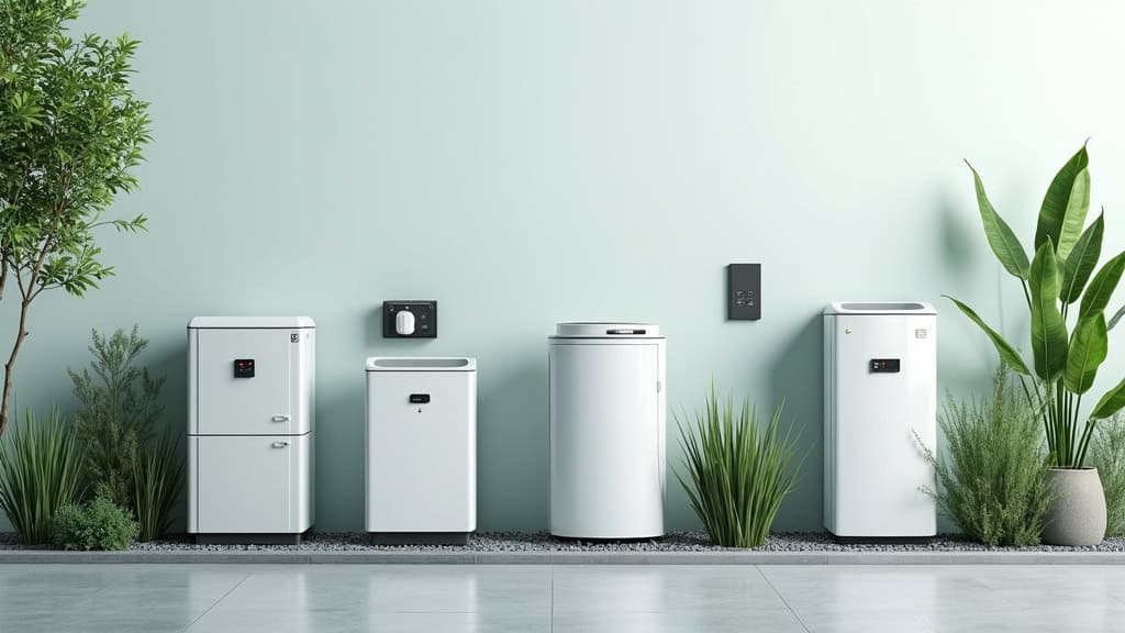 Différents modèles de bornes de recharge électrique installées à La Méaugon