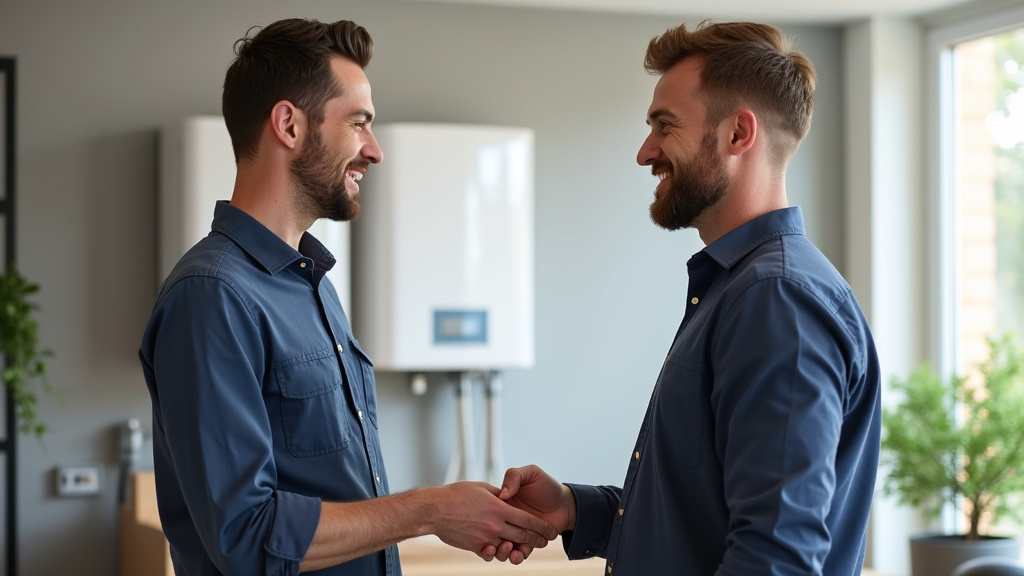 Échange entre un particulier et un installateur IRVE à Talencieux