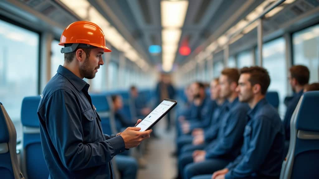 Électricien certifié IRVE en train d