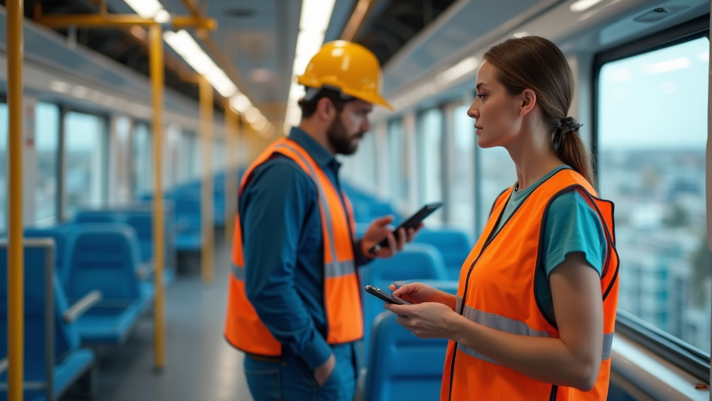 Électricien certifié IRVE en train d