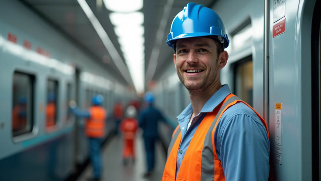 Électricien certifié IRVE en train d