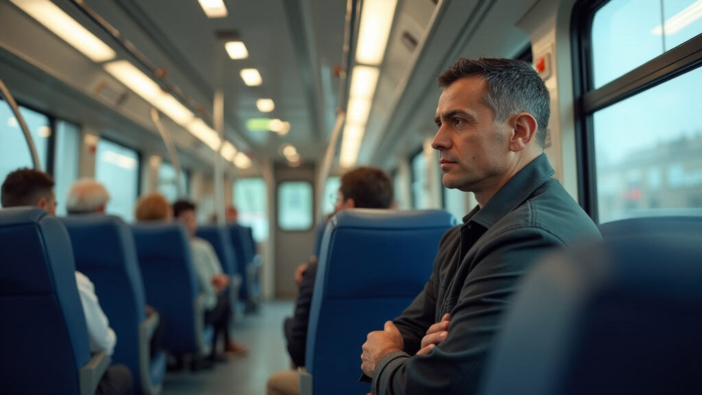 Électricien en train d