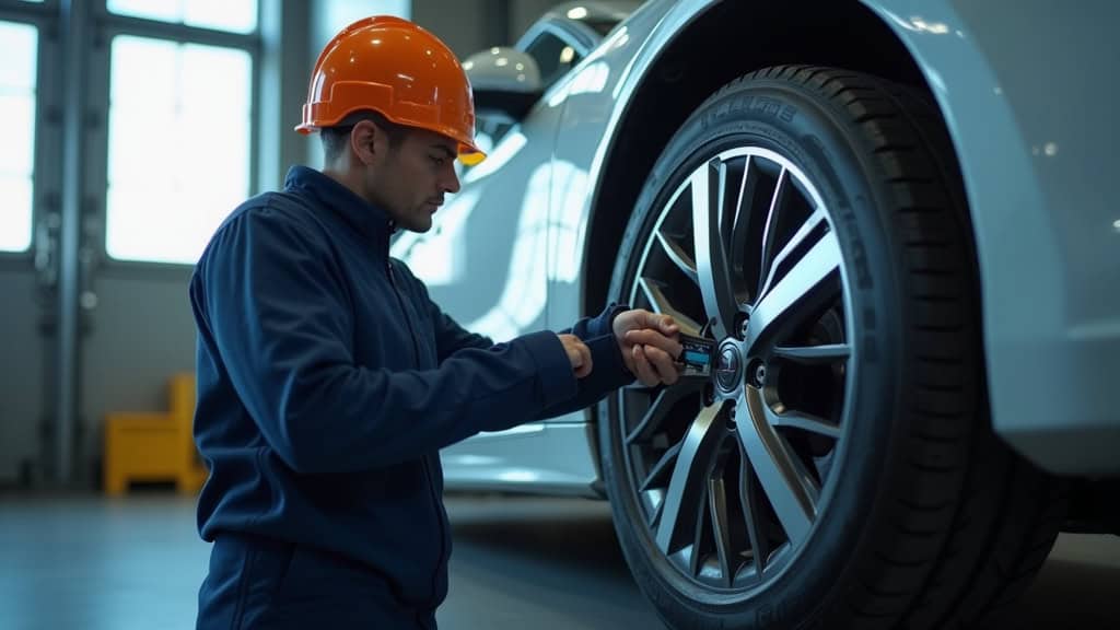 Électricien en train de réaliser un diagnostic technique pour l