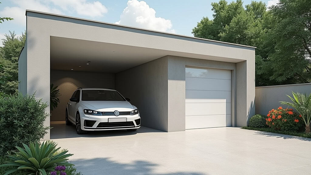 Emplacement idéal pour une borne de recharge à Fronsac : garage ou mur extérieur protégé