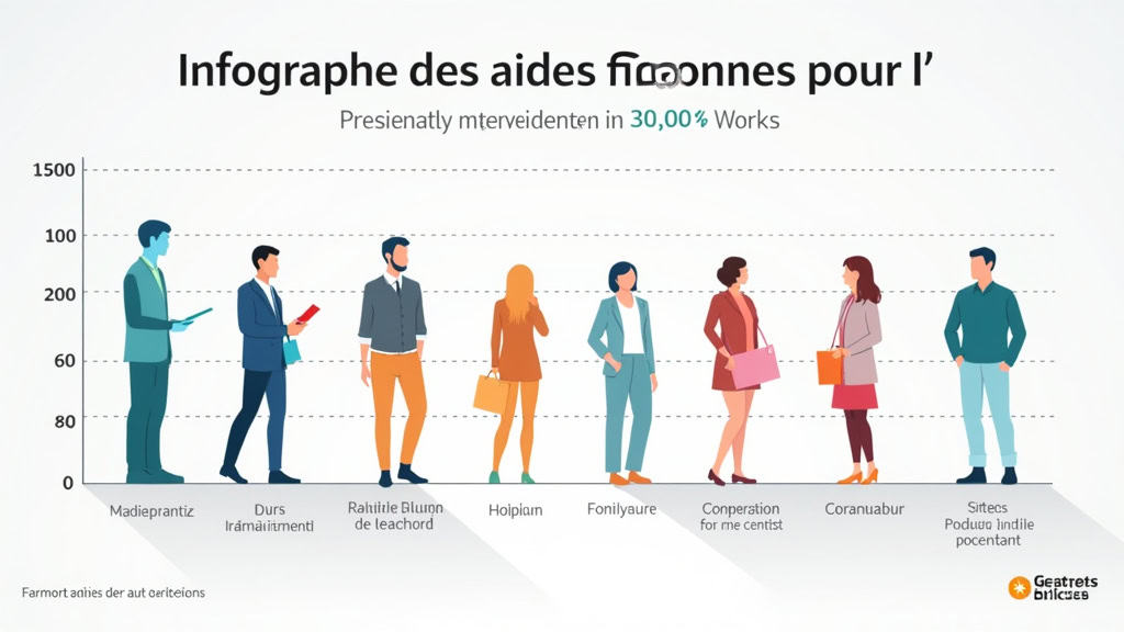 Infographie des aides financières pour l
