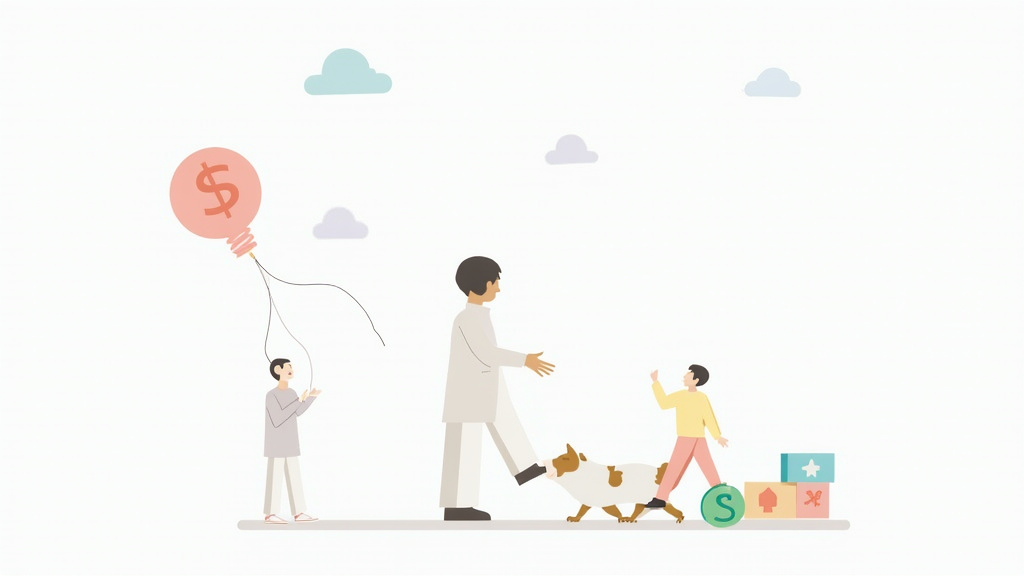 Infographie illustrant les aides financières pour l