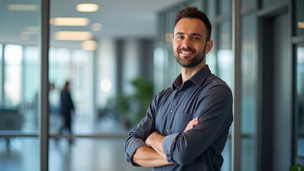 Installateur certifié IRVE en train d