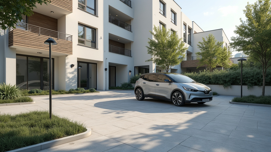 Installation d’une borne de recharge dans un parking de copropriété à Argentonnay