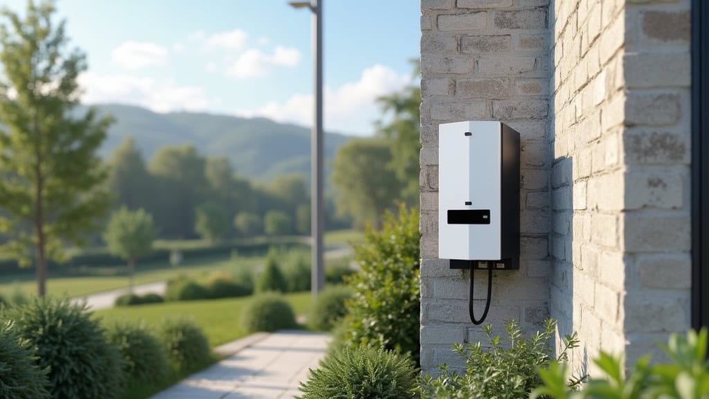 Borne électrique Cléden-Poher : Installation 2025