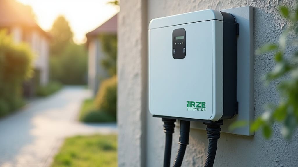 Borne Électrique Jarzé Villages : Installation 2025