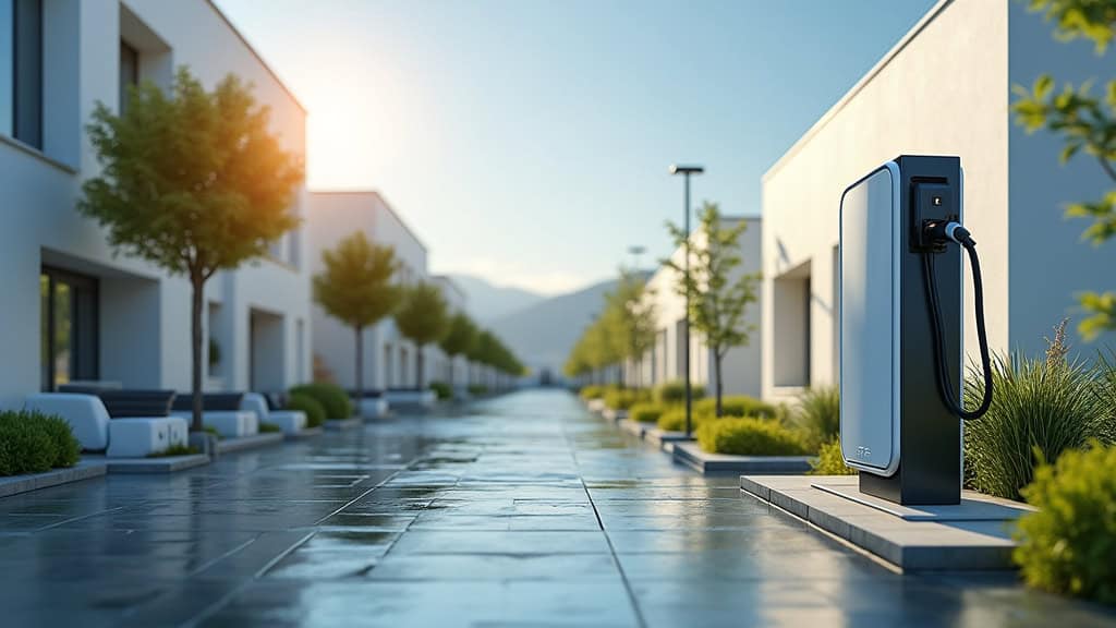 Borne électrique Le Lude : Installation 2025