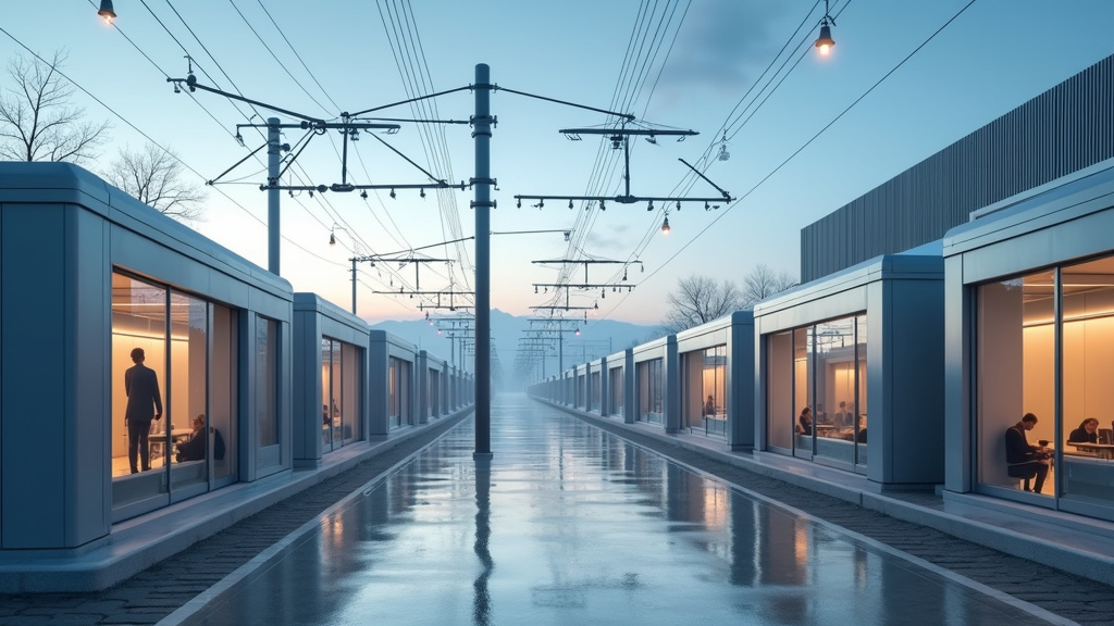 Réseau électrique à Sebourg et préparation à l