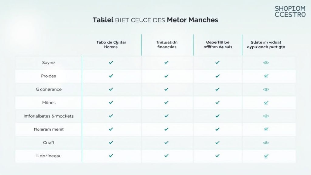 Tableau comparatif des aides financières pour l
