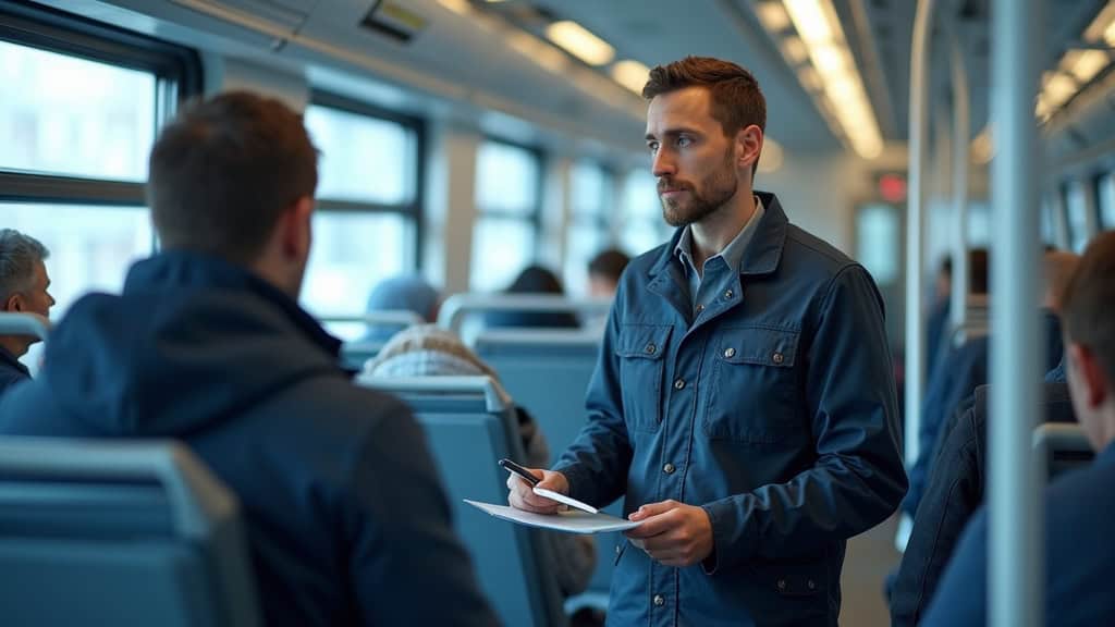 Un technicien en train d