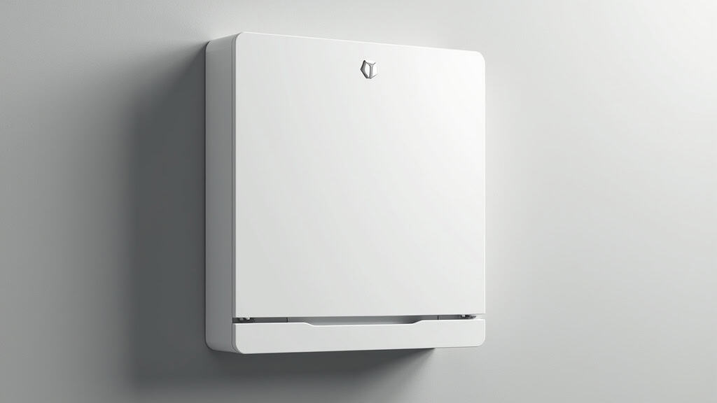 Wallbox monophasée 7 kW installée sur le mur d