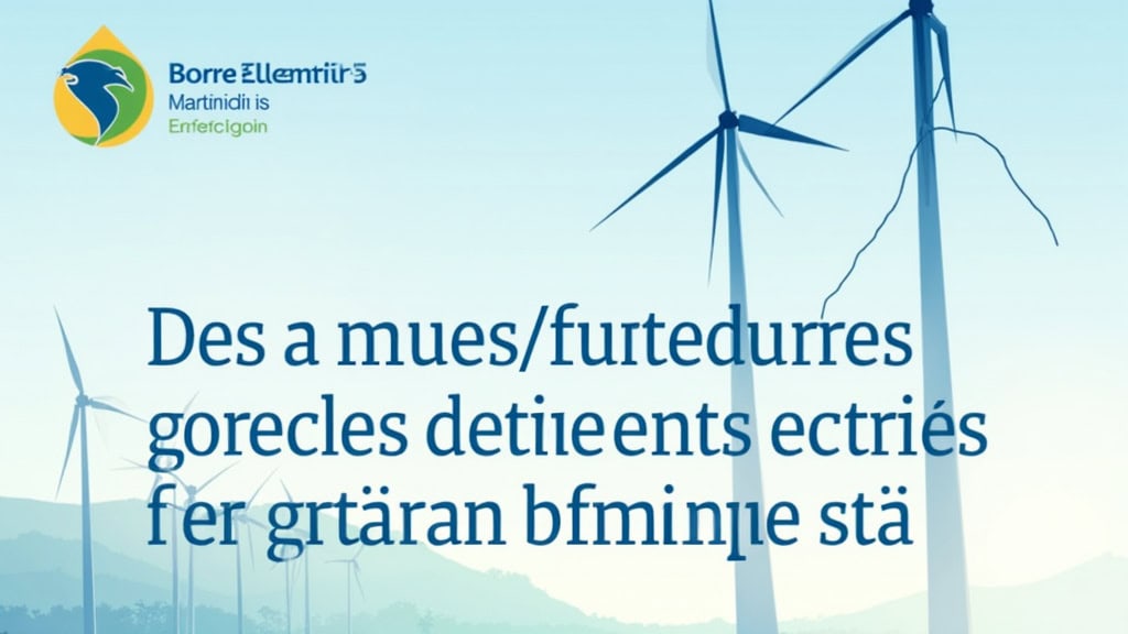 Affiche informative sur les aides financières pour borne électrique en Martinique 2025