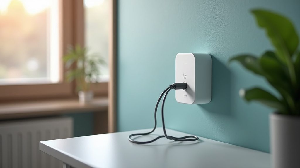 Borne de recharge connectée avec application myWallbox en cours d