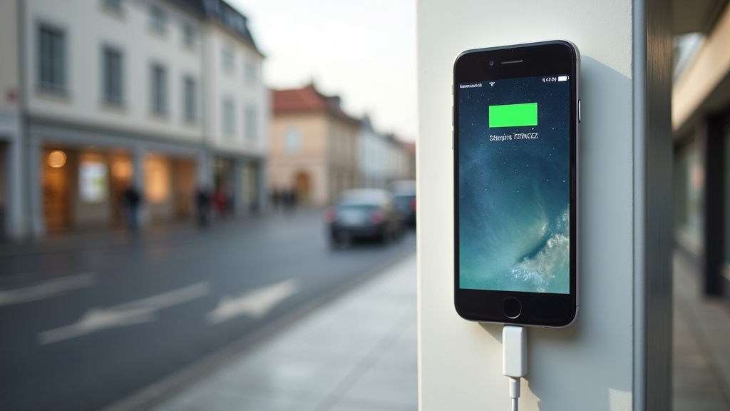 Borne de recharge connectée avec application smartphone à Magny-Vernois