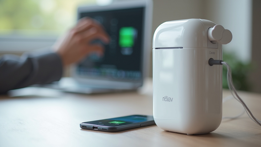 Borne de recharge connectée avec interface de contrôle par smartphone à Nolay