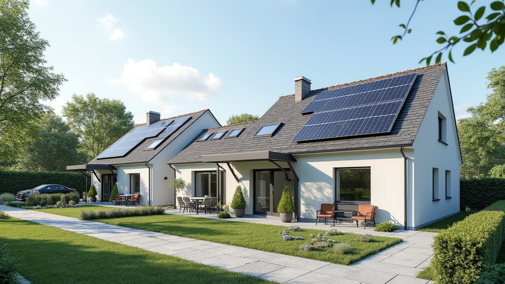 Borne de recharge électrique associée à des panneaux solaires à Illiers-l