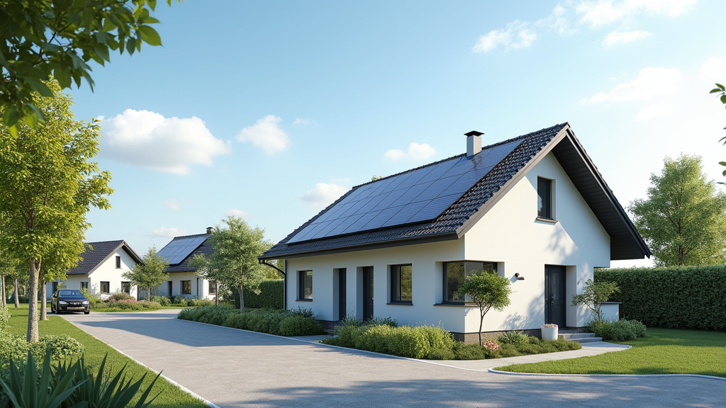 Borne de recharge électrique avec pilotage intelligent et panneaux solaires à Saint-Guyomard