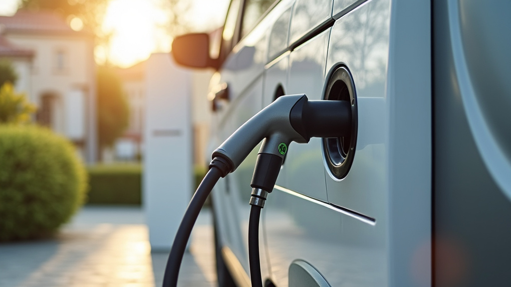 Borne de recharge électrique connectée en fonctionnement à Limoux