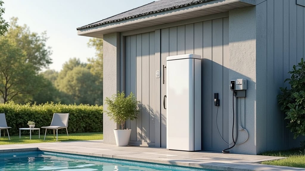 Borne de recharge électrique installée à Morne-à-l