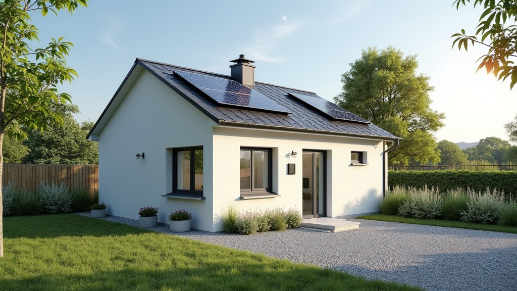 Borne de recharge électrique installée dans un environnement rural au Bousquet-d