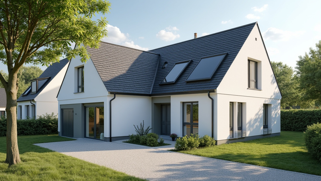 Borne de recharge électrique installée devant une maison à Commercy