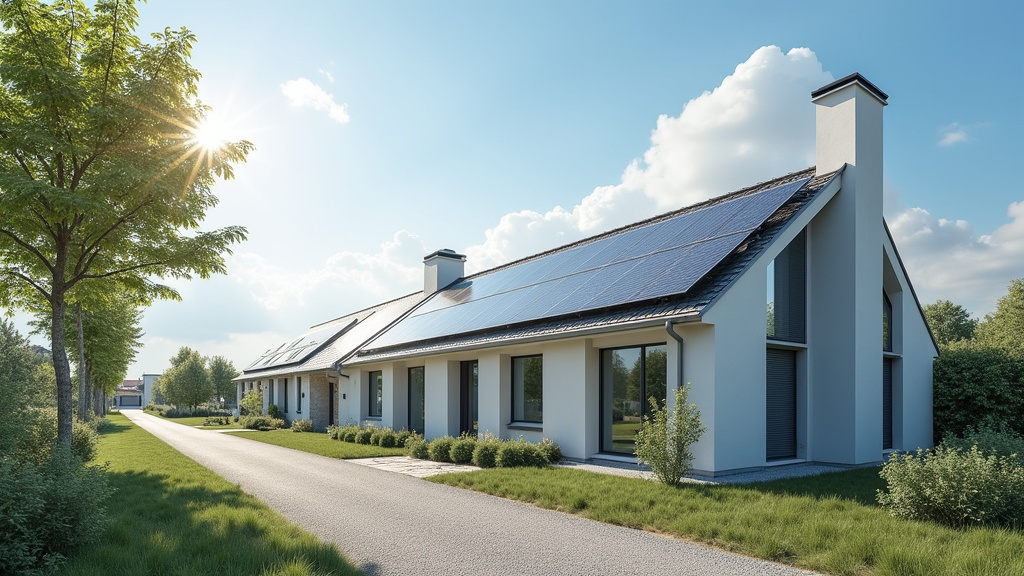 Borne de recharge électrique pilotée par des panneaux solaires à Villers-la-Montagne