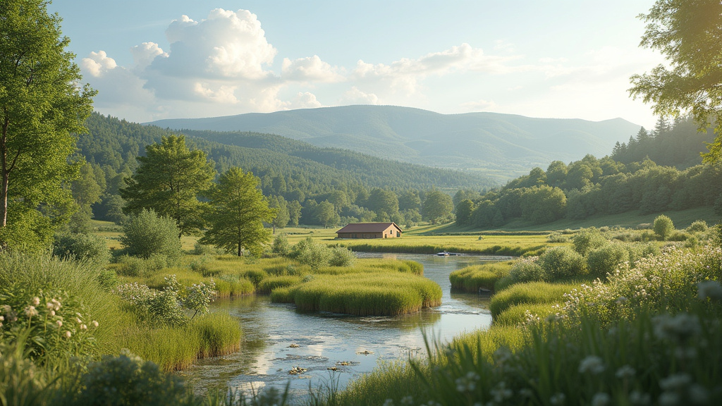 Borne de recharge en milieu rural à Recquignies