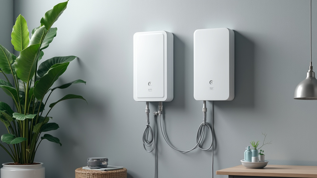 Borne de recharge installée à l