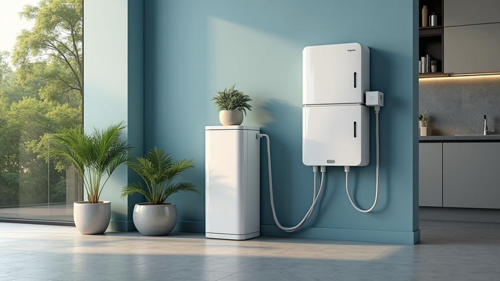 Borne de recharge installée à l