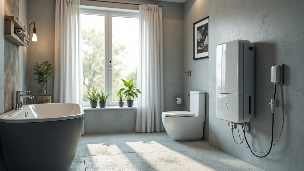 Borne de recharge installée à l