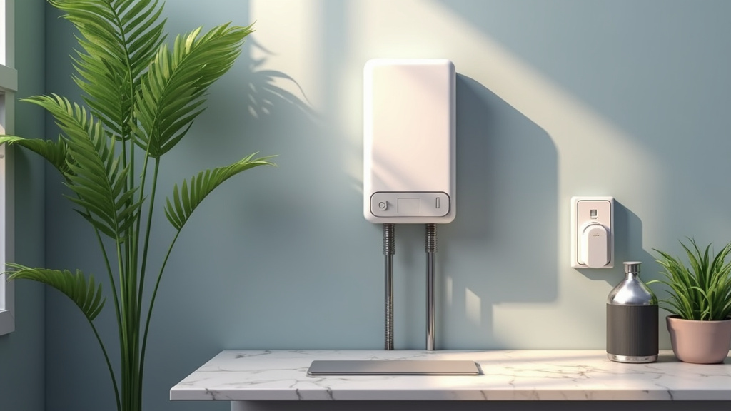 Borne de recharge installée à l