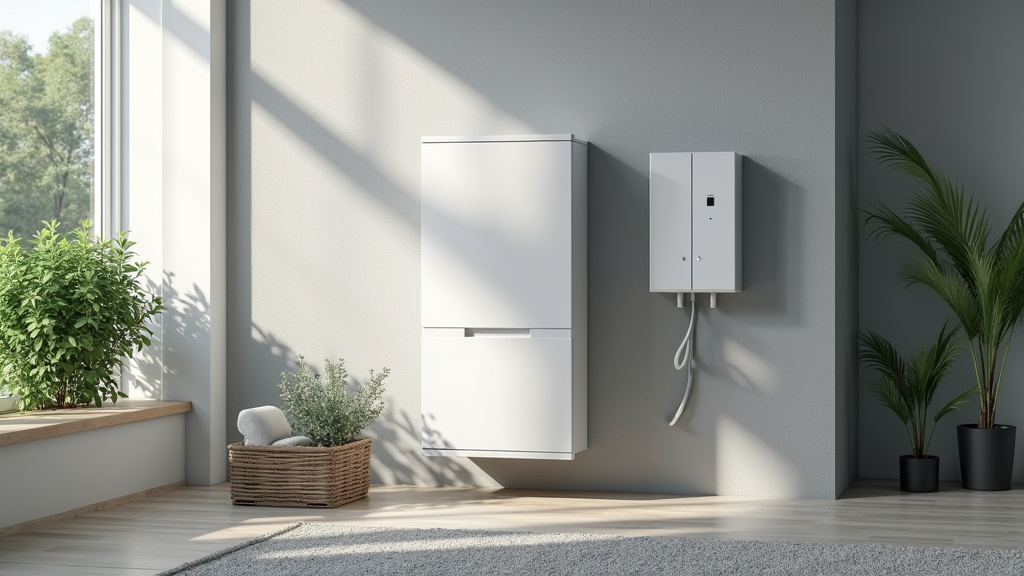 Borne de recharge installée à l